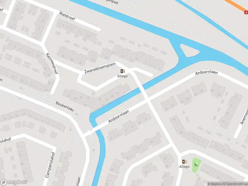 Ambulance met grote spoed naar de Zwanebloemplein in Papendrecht