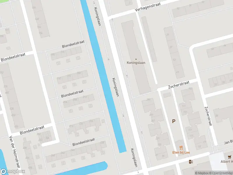 Politie naar de Koningslaan in Rotterdam