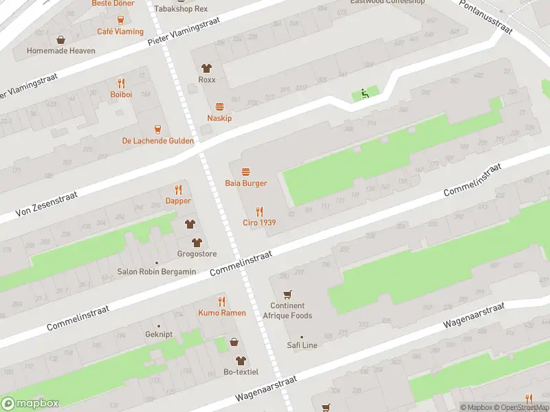 Brandweer met gepaste spoed naar de Roomtuintjes in Amsterdam