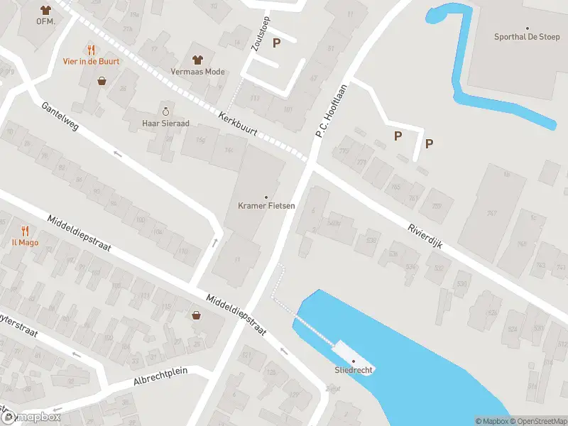 Besteld ambulance vervoer naar de Oosterbrugstraat in Sliedrecht