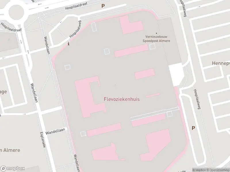 Besteld ambulance vervoer naar de Hospitaalweg in Almere