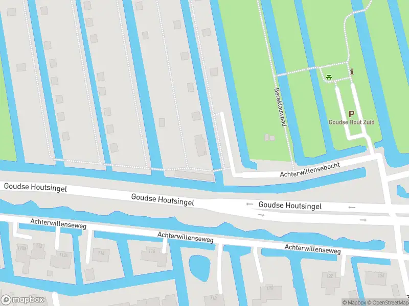 Ambulance naar de Achterwillensebocht in Gouda