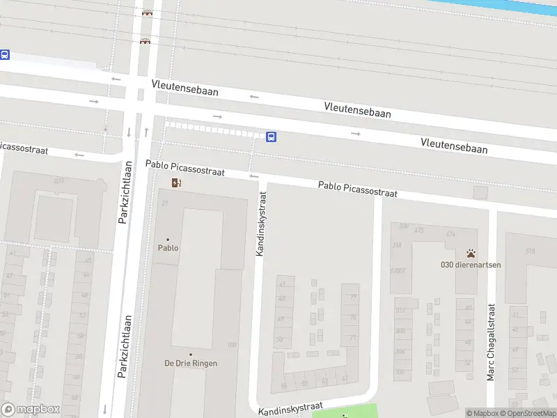 Politie naar de Pablo Picassostraat in Utrecht vanwege aanrijding met letsel