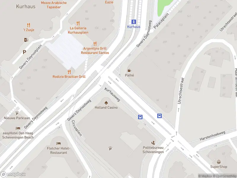 Ambulance met gepaste spoed naar de Kurhausweg in 's-Gravenhage