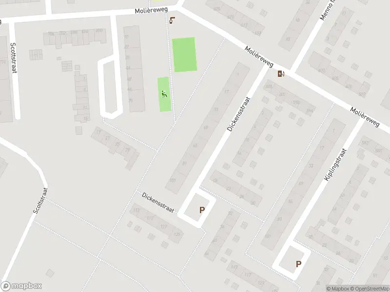 Ambulance met gepaste spoed naar de Dickensstraat in Rotterdam