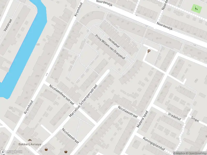 Ambulance met grote spoed naar de Marcellus Schampersstraat in Dordrecht