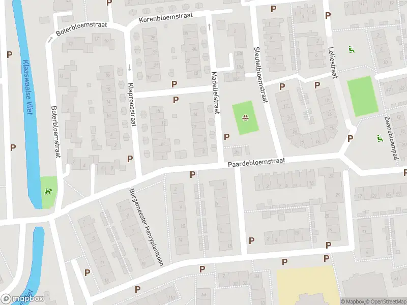 Brandweer met grote spoed naar de Madeliefstraat in Klaaswaal vanwege waarnemen gaslucht