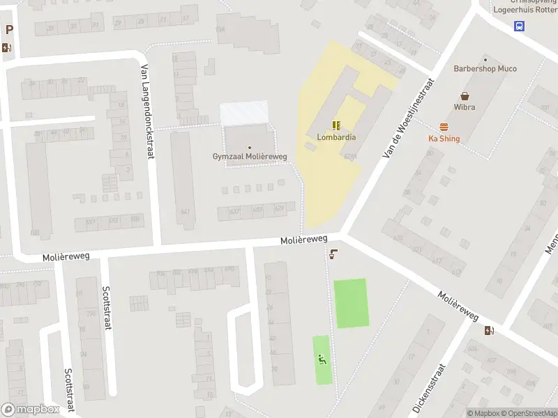 Ambulance met grote spoed naar de Molièreweg in Rotterdam