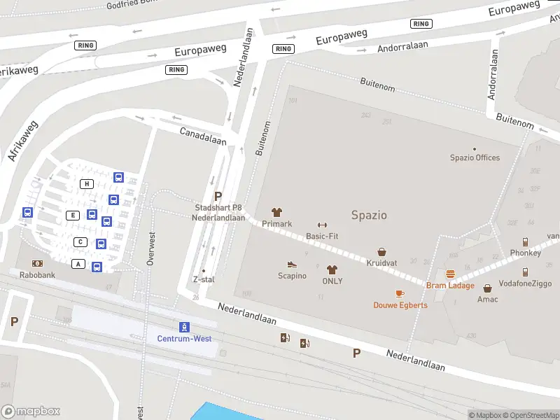 Ambulance met gepaste spoed naar de Blauw-roodlaan in Zoetermeer