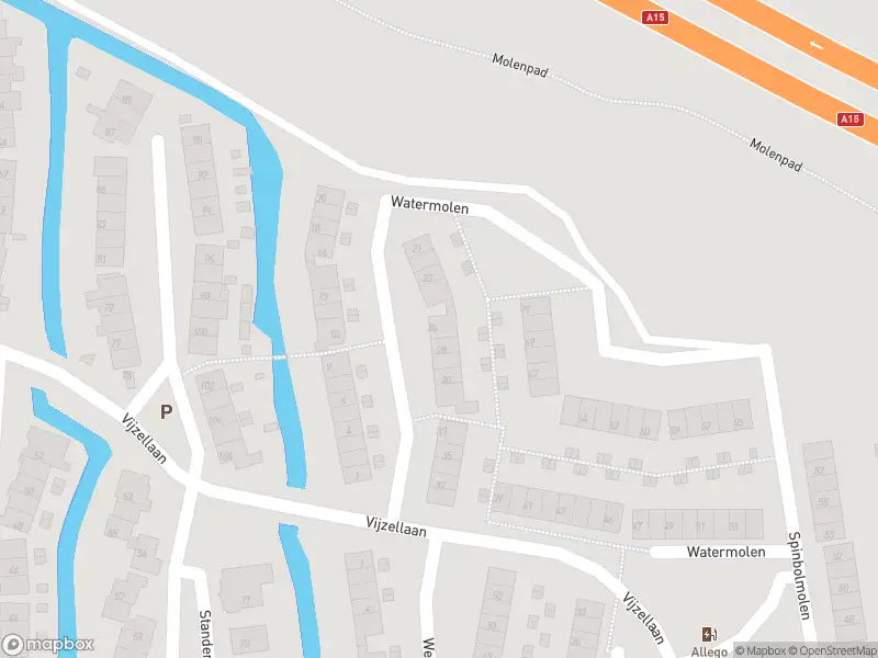 Ambulance met gepaste spoed naar de Watermolen in Papendrecht