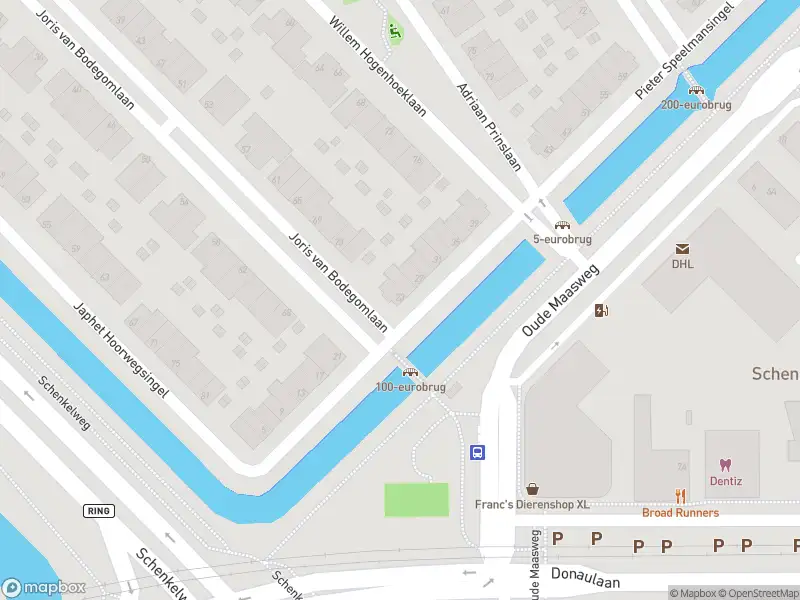 Ambulance met gepaste spoed naar de Pieter Speelmansingel in Spijkenisse