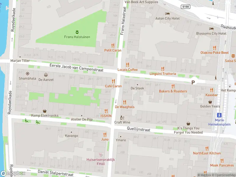 Brandweer met gepaste spoed naar de Saenredamstraat in Amsterdam vanwege stankoverlast