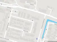 Ambulance met grote spoed naar de Molendijk in Goudswaard