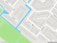 Ambulance met grote spoed naar de Kruisbalk in Wateringen