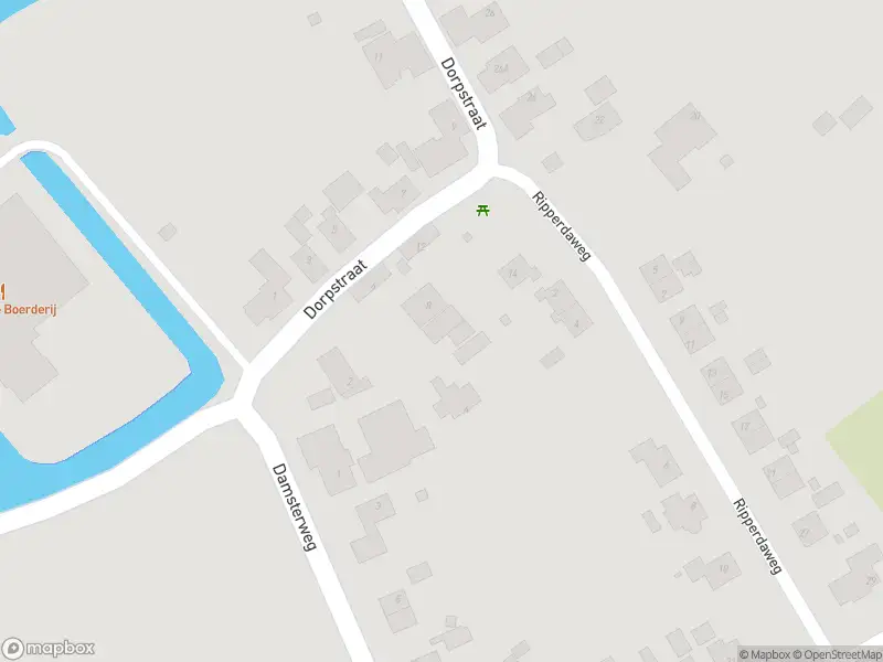 Brandweer met grote spoed naar de Dorpstraat in Oosterwijtwerd vanwege voertuigen te water