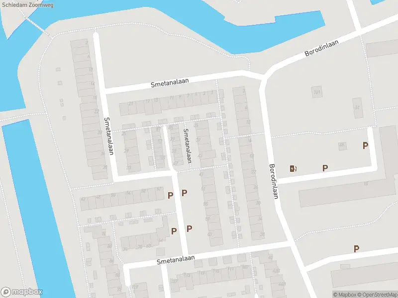 Besteld ambulance vervoer naar de Smetanalaan in Schiedam