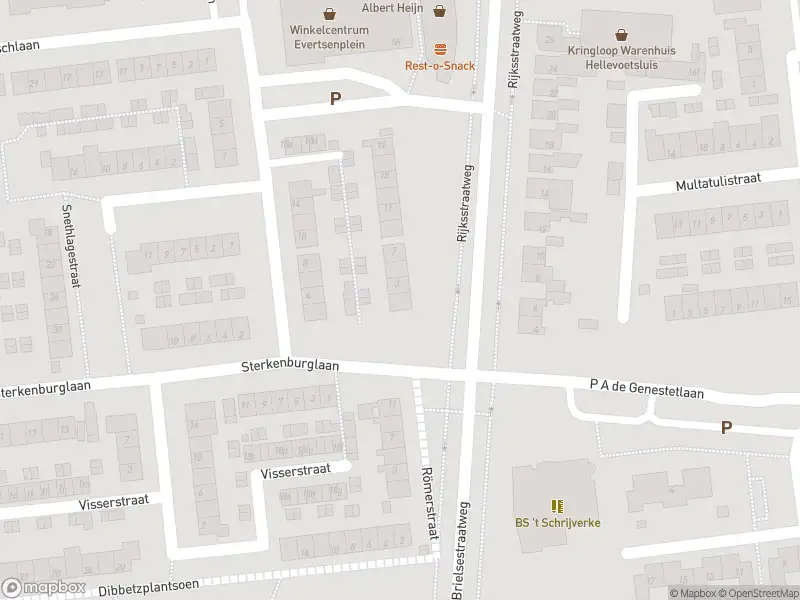 Ambulance met gepaste spoed naar de Colenbranderstraat in Hellevoetsluis