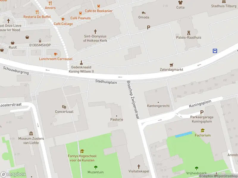 Overlastmelding Stadhuisplein in Tilburg