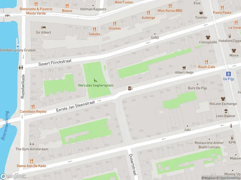 Brandweer met grote spoed naar de Hercules Seghersstraat in Amsterdam vanwege stankoverlast