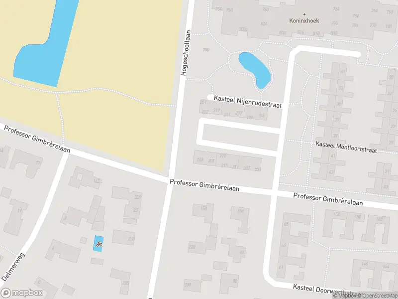 Overlastmelding Hogeschoollaan in Tilburg