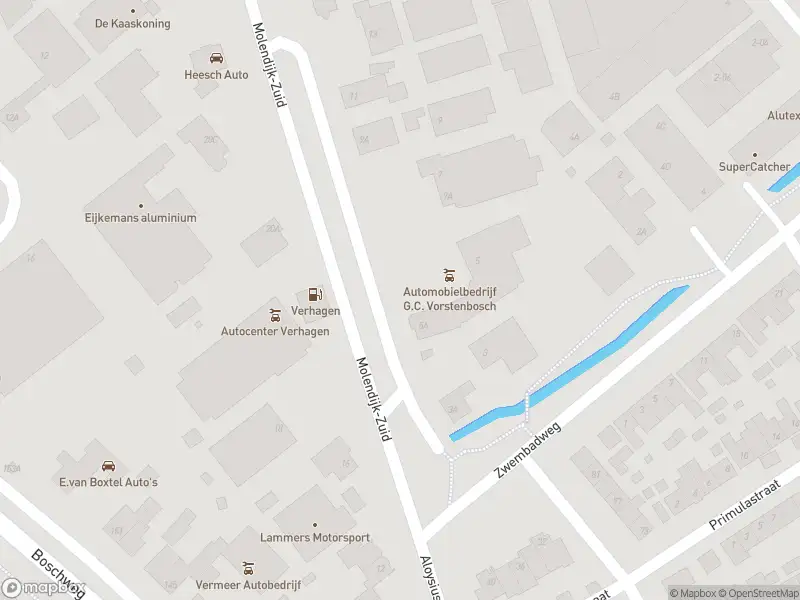 Brandweer met gepaste spoed naar de Molendijk-Zuid in Schijndel vanwege voertuigbrand