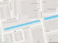 Ambulance met gepaste spoed naar de Rosenburch in Leiden