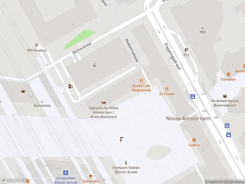 Ambulance met grote spoed naar de Hoekenrode in Amsterdam