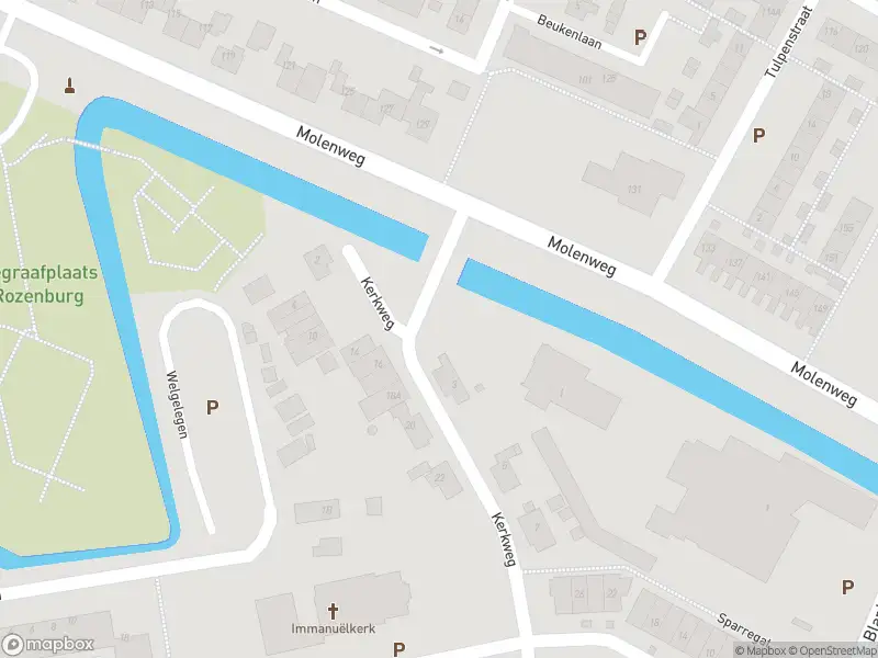 Ambulance met grote spoed naar de Kerkweg in Rozenburg