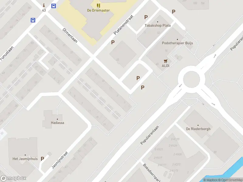 Brandweer met gepaste spoed naar de Boksdoornstraat in Ridderkerk vanwege afgaan automatisch brandalarm