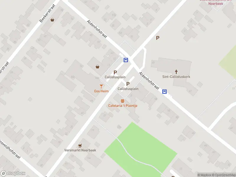 Brandweer met gepaste spoed naar de Callistusplein in Beek