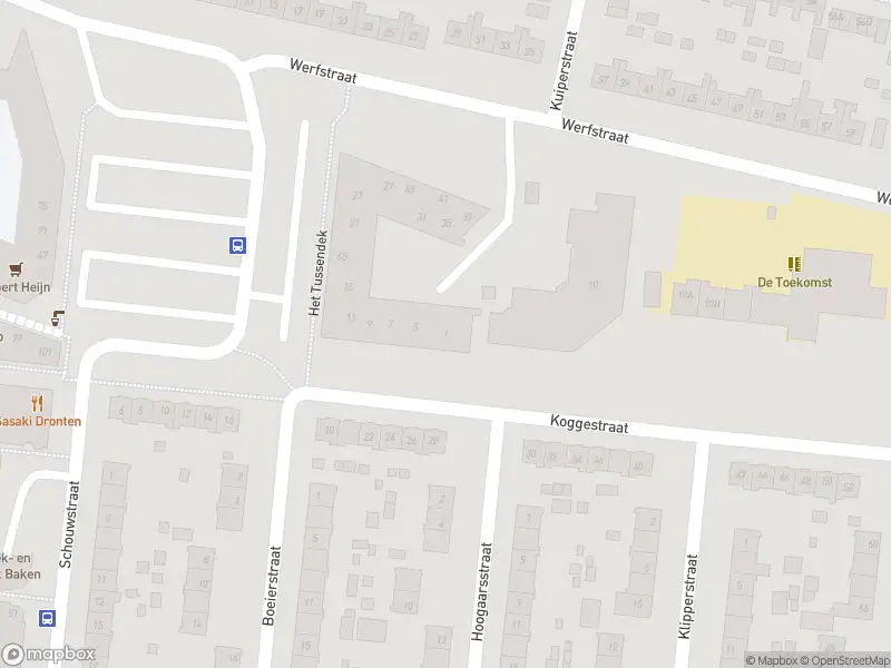 Brandweer met gepaste spoed naar de Het Tussendek in Dronten