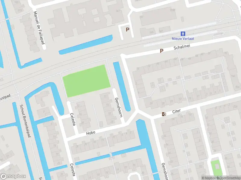 Politie naar de Gemshoorn in Rotterdam