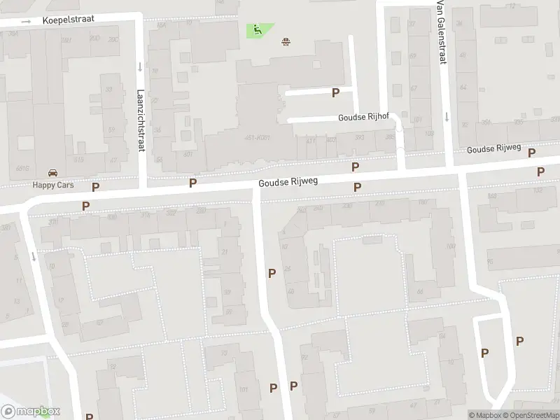 Ambulance met grote spoed naar de Goudse Rijweg in Rotterdam