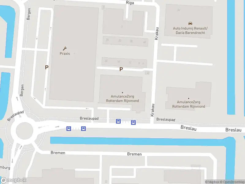 Ambulance met grote spoed naar de Breslau in Barendrecht