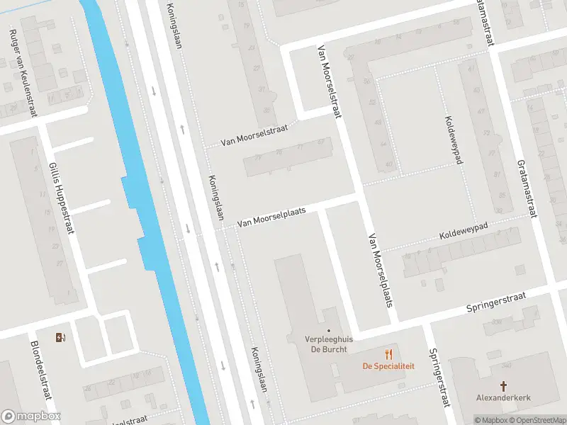 Brandweer met gepaste spoed naar de Van Moorselplaats in Rotterdam vanwege afgaan automatisch brandalarm