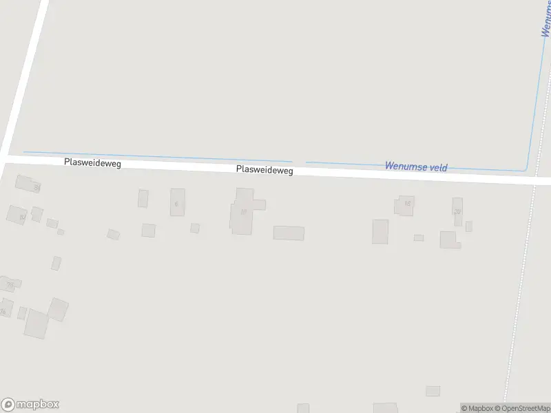 Politie naar de Plasweideweg in Wenum Wiesel vanwege aanrijding met letsel