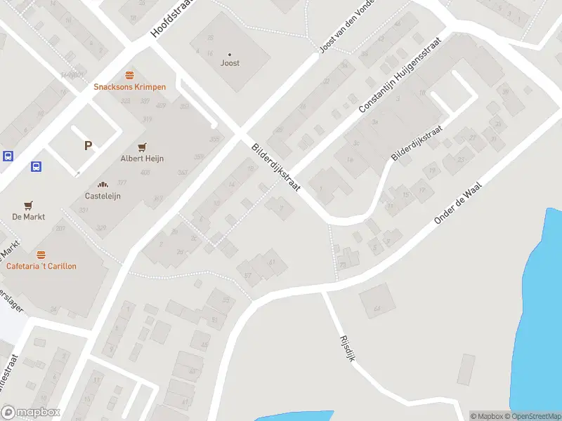 Ambulance met gepaste spoed naar de Bilderdijkstraat in Krimpen aan de Lek