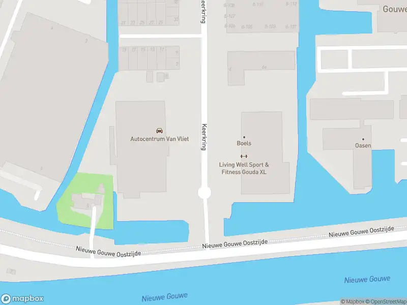 Brandweer met gepaste spoed naar de Keerkring in Gouda