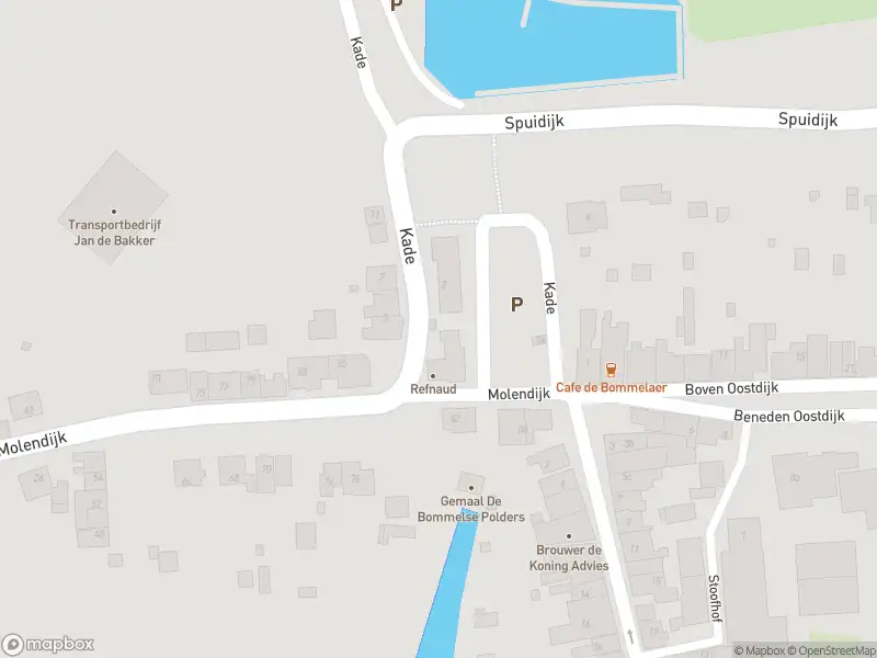 Brandweer met normale urgentie naar de Kade in Den Bommel