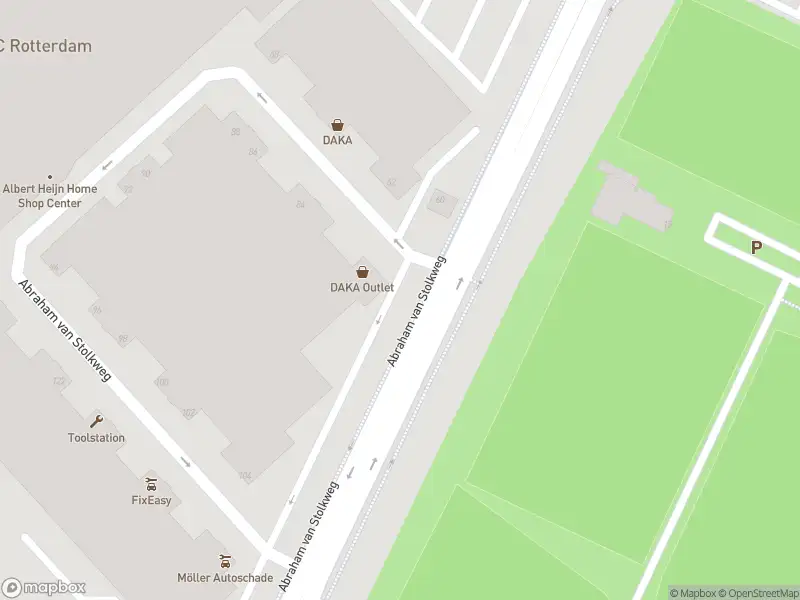 Ambulance met grote spoed naar de Abraham van Stolkweg in Rotterdam