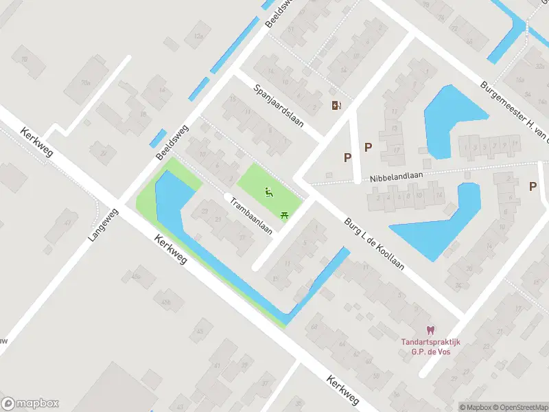 Ambulance met grote spoed naar de Trambaanlaan in Zuidland