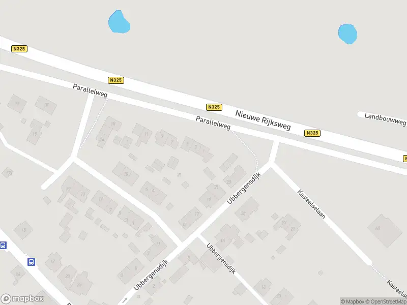 Politie naar de Parallelweg in Ubbergen vanwege overval