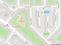 Ambulance met grote spoed naar de Van Gentstraat in Amsterdam