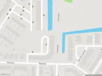 Ambulance met grote spoed naar de Tasmanhof in Hoek van Holland