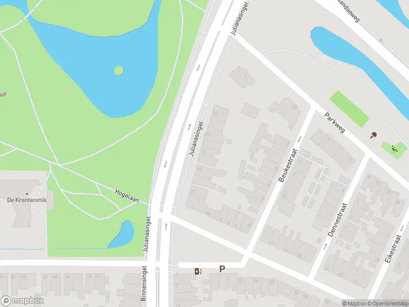 Ambulance met grote spoed naar de Julianasingel in Vlaardingen