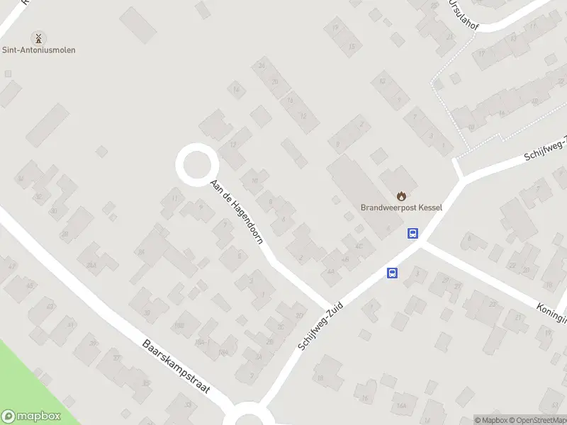 Politie naar de Rijksweg in Kessel vanwege aanrijding met letsel