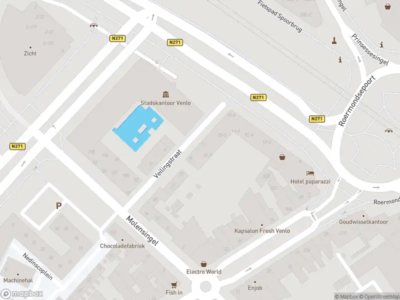 Politie naar de Veilingstraat in Venlo vanwege aanrijding met letsel