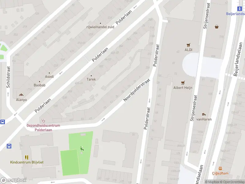 Besteld ambulance vervoer naar de Noordpolderstraat in Rotterdam