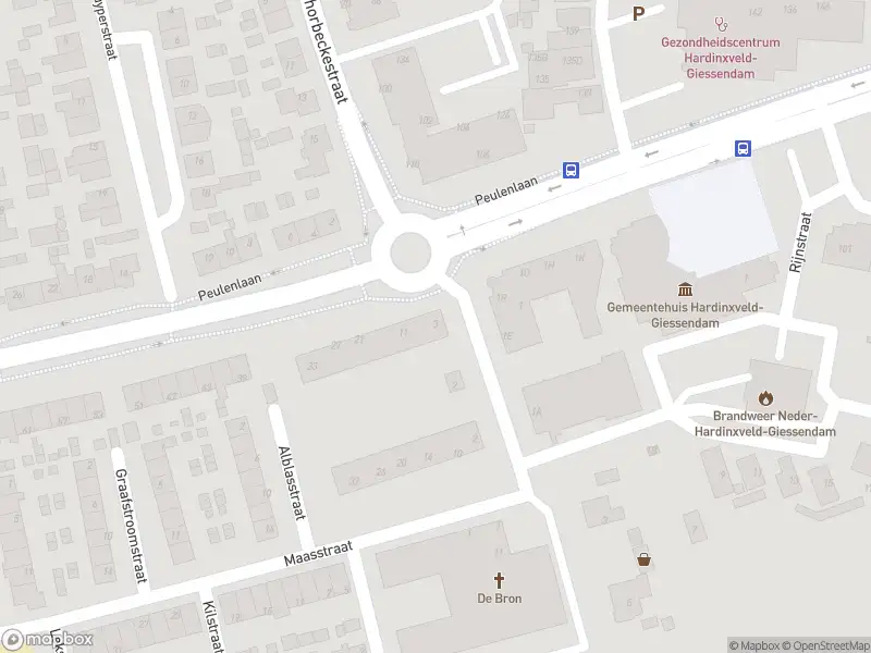 Ambulance met gepaste spoed naar de Peulenlaan in Hardinxveld-Giessendam