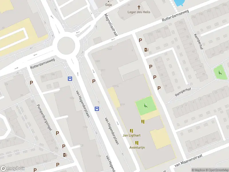 Besteld ambulance vervoer naar de Van Hogendorplaan in Vlaardingen